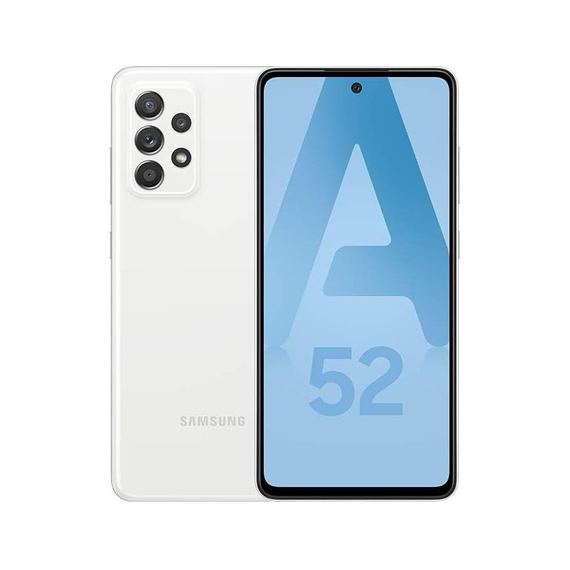 Samsung Galaxy A52 Double Sim 128 Go Blanc Reconditionné